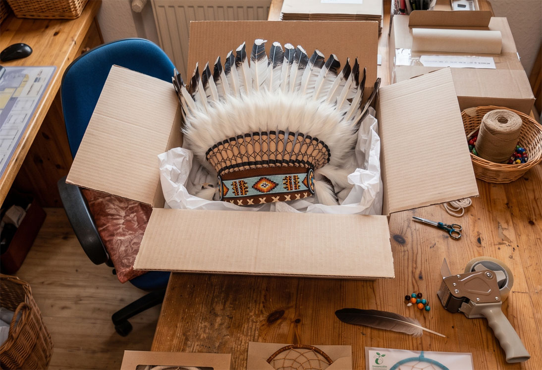 Native American Federhaube